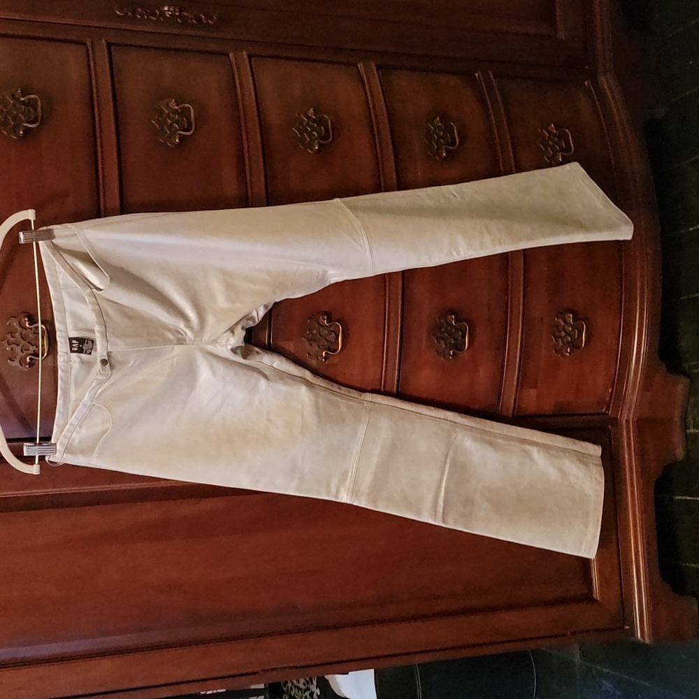 Leather Pearlescent gorgeous Trousers - Picture 2 of 8